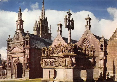 Châteaulin — Église du XVIe siècle et calvaire (1581-1588) — Éditions d'Art JOS