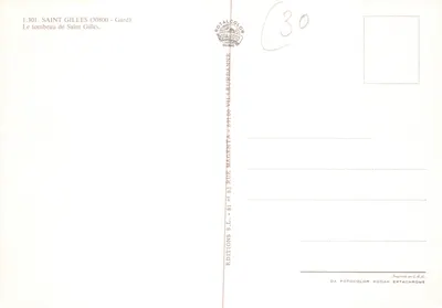 Tomba di San Guglielmo — editore ROTAFOTO VILLEURBANNE — Verso