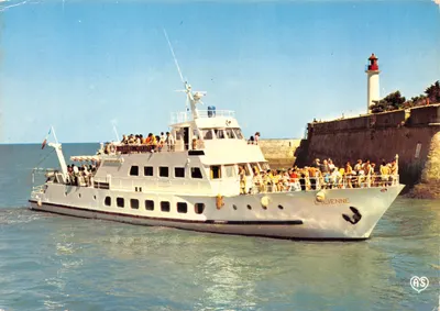 Le paquebot 'L'Ilienne' — croisière côtière à l'Île de Ré — éditeur ARTAUD Frères, Nantes