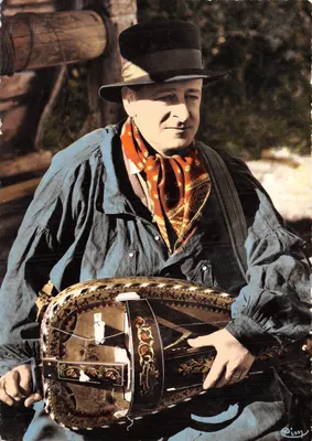 Paysan Morvandais — costume traditionnel — éditeur CIM