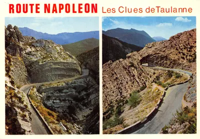 Rodovia Napoléon — Les Clues de Taulanne — Edições OSET COLOR ADIA, N° 129