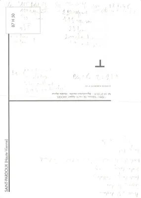 Saint-Pardoux — widok panoramiczny i aktywności rekreacyjne — TEPEC Éditions — Rewers