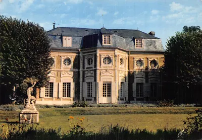 Abbeville (80. Somme) — Château de Bagatelle — façade d'entrée, éditeur COMBIER IMPRIMEUR MACON (71. S.&L.) "CIM"