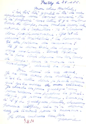 Pino solitario sobre los montes de Prilly — vista panorámica — editor no visible — Reverso