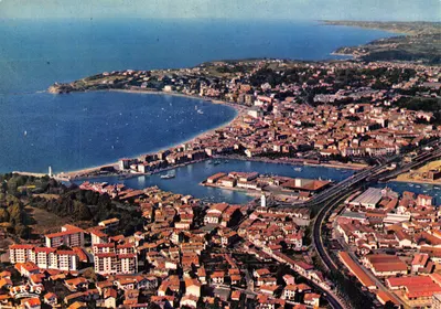 Saint-Jean-de-Luz — vue générale d'Ébourre — éditeur IRIS