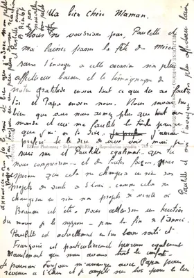 Kościół św. Etienne — widok na fasadę i wieżę dzwonnicową — Éditeur Photomaag (St-Louis-du-Rhin) — Rewers