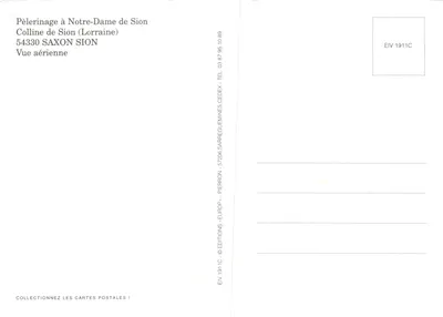 Notre Dame de Sion — vista aérea del peregrinaje — Editions Europ — Reverso