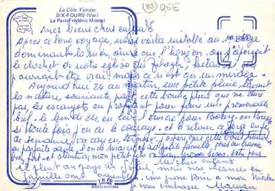 Frédéric Mistral Park — Six-Fours-les-Plages (Var) — publisher IRIS — Back