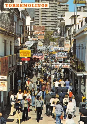 Torremolinos — rua San Miguel — Edições Foto Antonio