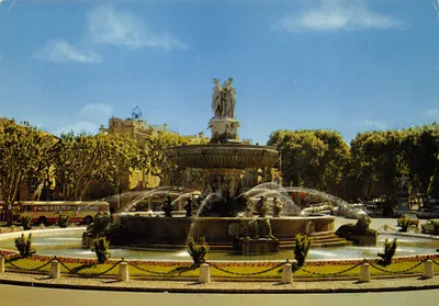 Aix-en-Provence — Grande Fontaine na Rotonda — Éditions de France, n°2083