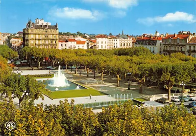 Béziers — Vista geral da Place Jean-Jaurès — AS de Coeur, n°1008
