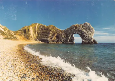 Durdle Door — arco de arenito — Delpool Picture Library, n° LH-5(R)