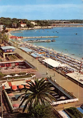 Juan-les-Pins — A Promenade e as praias — Edições S.E.P.T. - NICE