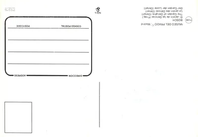 Il Giardino delle Delizie (Dettaglio) — dettaglio della scena del giardino — editore Sillex, n. P-228 — Verso