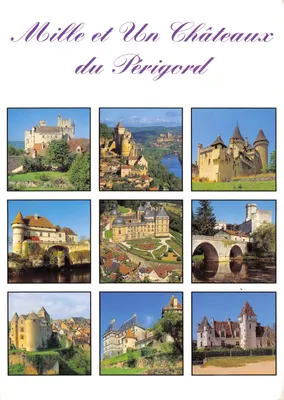 Mil e Um Castelos do Périgord — Coleção de nove castelos — Edições RENÉ, n° 4133