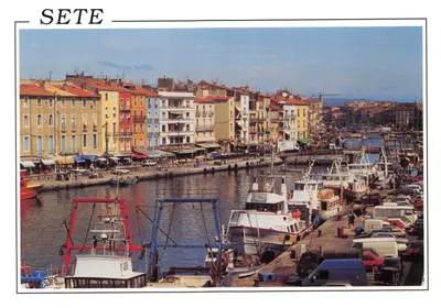 Sete — O canal e os barcos pesqueiros — Edições SL - B.P. 304 - 69600 Villeurbanne Cédex