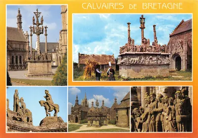 Calvaires da Bretanha — coleção de calvaires bretones — Éditions d'Art Jannet