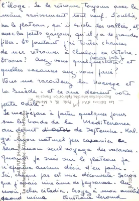O Rocher Saint-Michel — editor Yvion — Verso