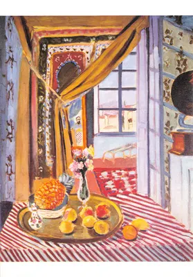 Interior com fonógrafo — cena interior com frutas e fonógrafo — Arti Grafiche Ricordi S.p.A. Milano