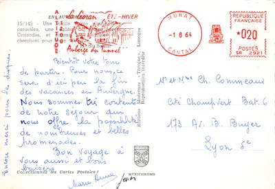 Igreja da Auberge do Túnel — Editora IRIS, n° 15/145 — Verso