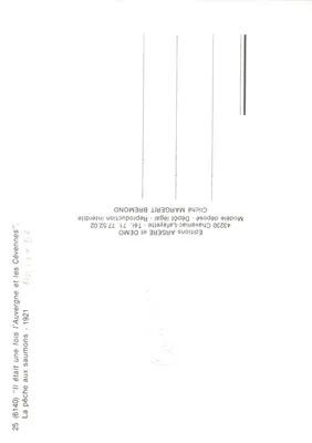 Łowienie łososia — scena rynkowa — Wydawnictwo ARSERE i DEMO — Rewers