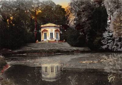 O Pavilhão da Música — Versailles — editor A. Leconte