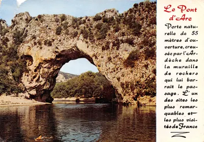 O Arco do Pont — Porta natural de 55 metros de abertura cavada na parede de rochas, editor PAYSAGES, n° 01