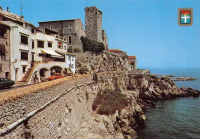 Antibes — Os Muros, Castelo Grimaldi e Museu Picasso — Impresso na Espanha, n° 5313