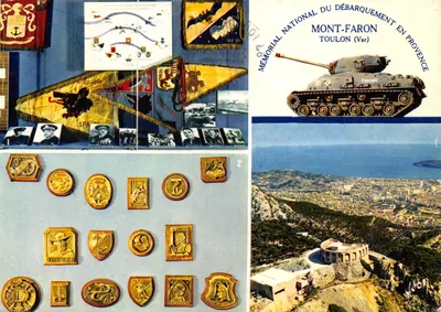 Memorial Nacional do Desembarque na Provença — Mont-Faron, Toulon (Var) — Éditions d'Art Arcueil