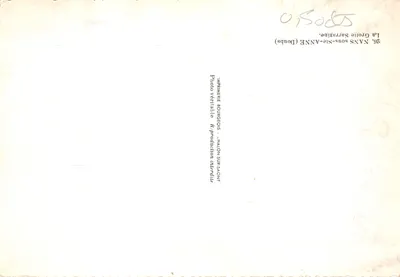 Jaskinia Sarrazine — widok wodospadu w jaskini — wydawca IMPRIMÉ SUR LA CARTE : Photo Verticale, Halon-sur-Saône — Rewers