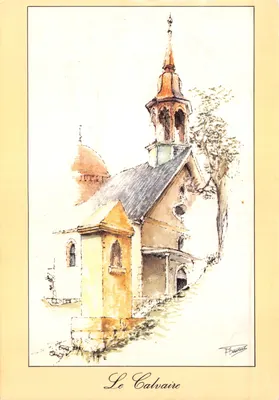 O Calvário — editor Imagens Pitorescas Savoyardas, n° F.92714