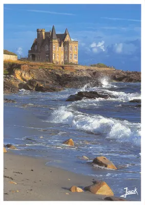 Le château de Beg-er-Lan — château fortifié sur falaise — Éditions d'Art, n° 1461