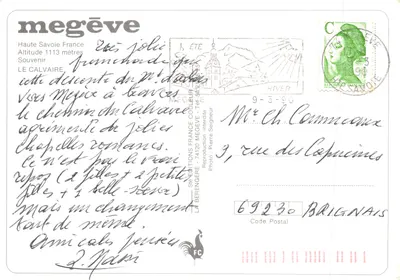 O Calvaire — editora: Séditions France Couleur, foto Pierre Seigneur — Verso