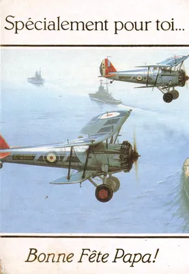 Aviões militares e navios de guerra — cena marítima aérea — editor André