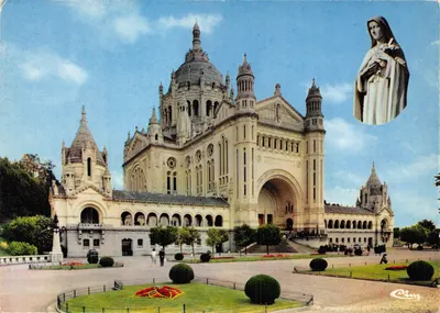 Basílica de Santa Tereza de Lisieux — editor Combiérier Imprimeur Mâcon, n° 14.366