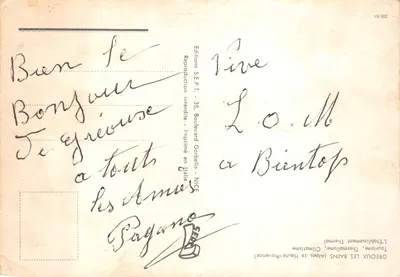 Termas Trogloditas — editor Éditions S.E.P.T. — n° 235/61 — Verso