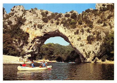Pont d'Arc — arch naturel sur le Rhône — Éditions de l'Économie