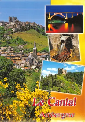 O Cantal — paisagens e sites (editor EDIÇÕES BOS)