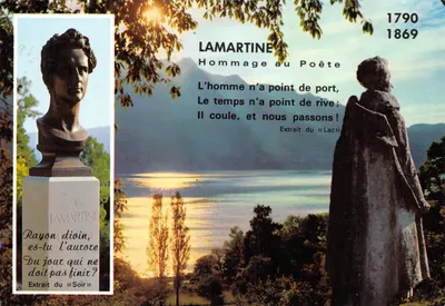 Lac du Bourget — Hommage au poète Lamartine — Éditeur : Collection TELE-Annecey
