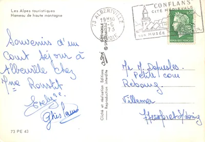 As Alpes Turísticas — Aldeia de Montanha Alta — Edições Proibidas — Verso