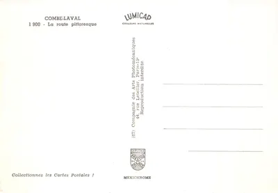 Combe-Laval — A estrada pitoresca — editor LUMICAP, n° (67) — Verso