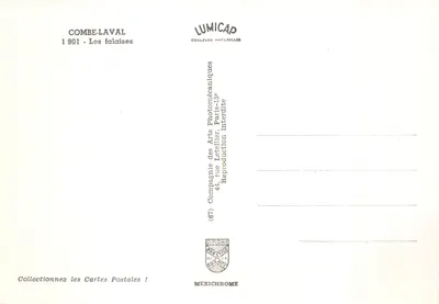 Combe-Laval — Skałki — wydawca LUMICAP — Rewers