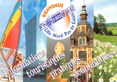 Lille-Nord-Pas-de-Calais — Informations touristiques pratiques économiques — Indigo N° 0803 06 59 62