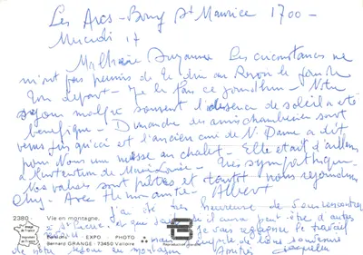 Église de Saint-Maurice - Grange - Éditions Grange — Verso