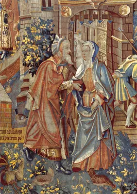 Cathédrale de Reims — Tapisseries de la Vie de la Vierge, Mariage d'Anne et de Joachim, parents de la Vierge — Éditions GAUD et MOISENAY-LE-PETIT