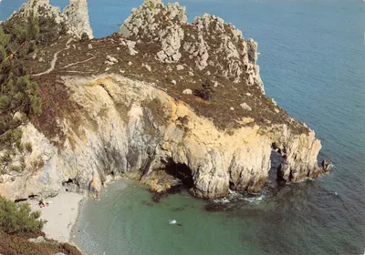 Presqu'île de Crozon — entre Morgat et le Cap de la Chèvre — Éditions Y.R. Caoudal
