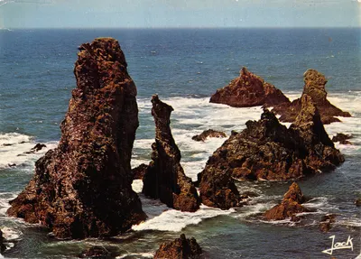 Les Aiguilles de Port-Coton — Belle-Ile-en-Mer — Éditions d'Art 'JACK' n°3146