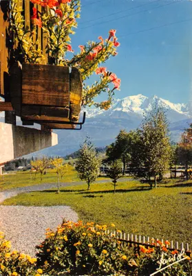 Vue de la Savoie — montagne enneigée au loin — éditeur JANSOL, n°170