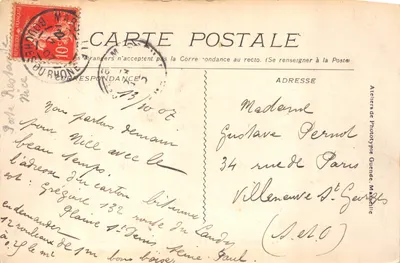 Marseille - The If Castle — publisher Ateliers de Phototypie Guendé, no. 42 — Back