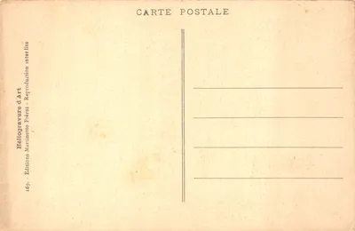 Les GRANDS GOULETS. - La Route en à pic et les Cascades de la Vernaison - Éditions Martinotto Frères — Verso